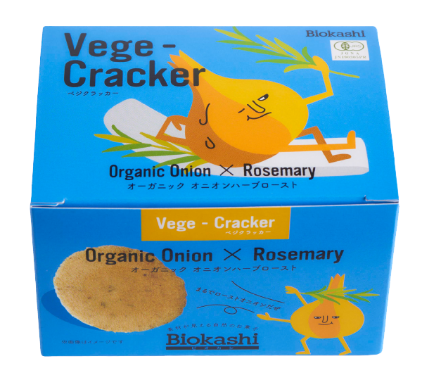 Vege-Crackerオーガニックオニオンハーブロースト